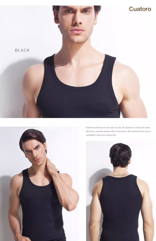 Stay Cool This Summer with Our Cotton Ribbed Tank Top