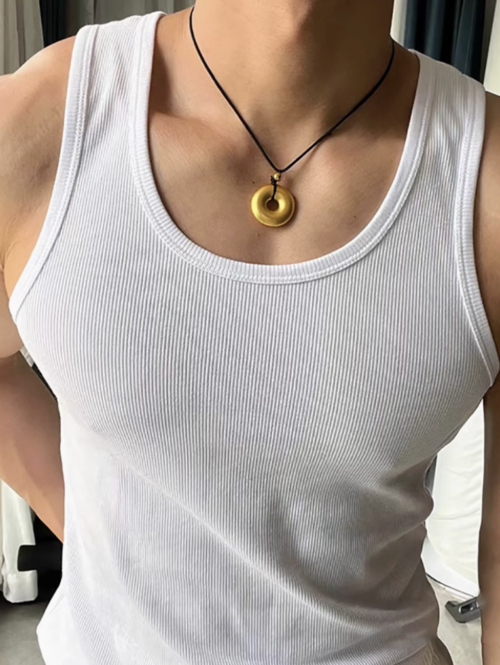 Stay Cool This Summer with Our Cotton Ribbed Tank Top