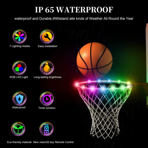 Hot Sale - Nightlight Basketball Net Luminous Outdoor
