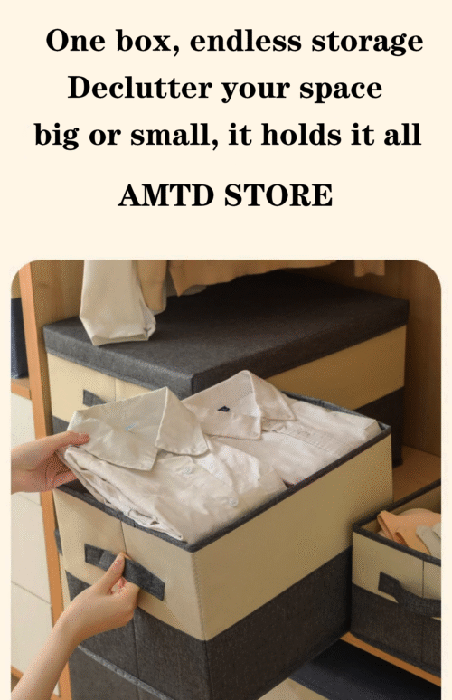 foldable storage box sizes
