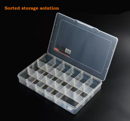 🧰 TACTIX® Multi-Compartment Plastic Storage Box Series