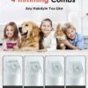 SUPERMAMA Baby Hair Clippers – Cordless, Waterproof, Quiet Hair Trimmer with Vacuum for Kids